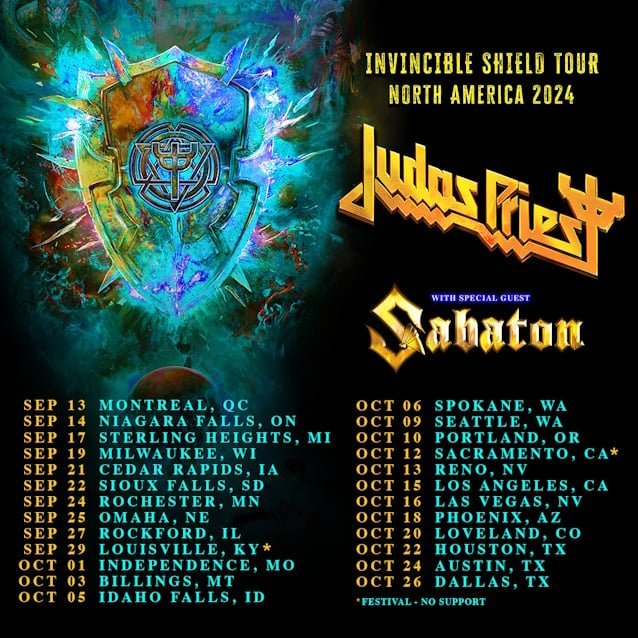 Sabaton Tour 2025 Usa