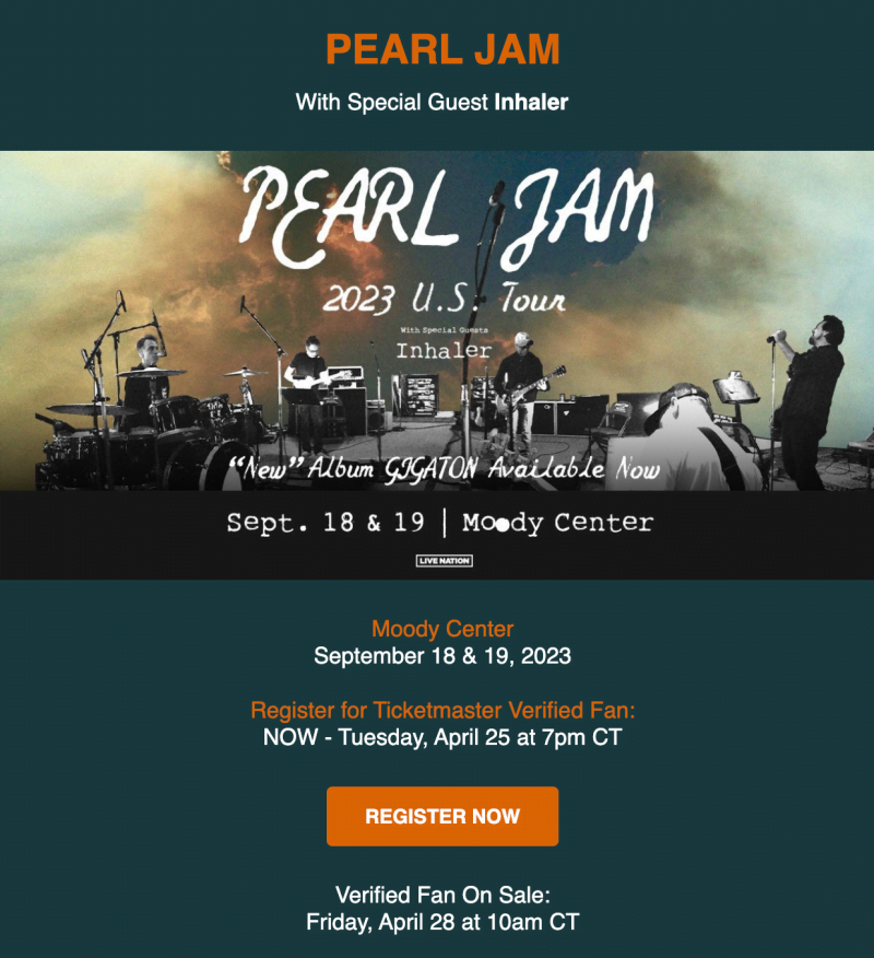 Unveiling the Experience Pearl Jam Concert 2025